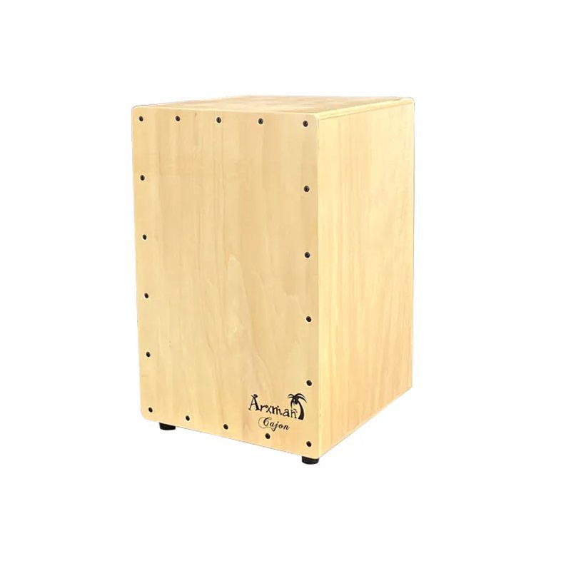 Arxman Arxman CJ-10A 原木色 木箱鼓 Cajon 椴木 小鼓響線、吉他響線、鈴鐺 附厚袋 — 三峽木吉他 / 民謠吉他
