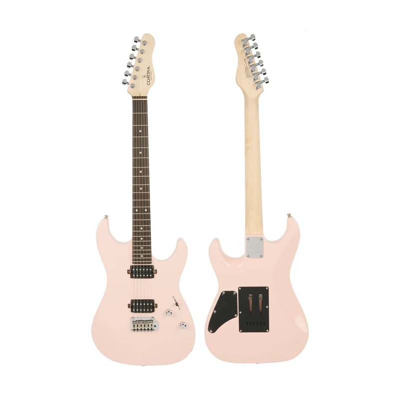 Corona CORONA MODERN HH/L PNK 電吉他 粉紅色 小搖座電吉他【附原廠琴袋】 — 三峽木吉他 / 民謠吉他