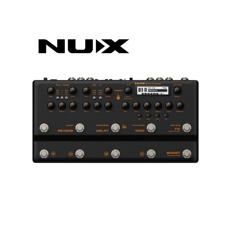 NUX NUX TRIDENT NME-5 地獄犬二代 類單顆地板式綜效 — 三峽效果器