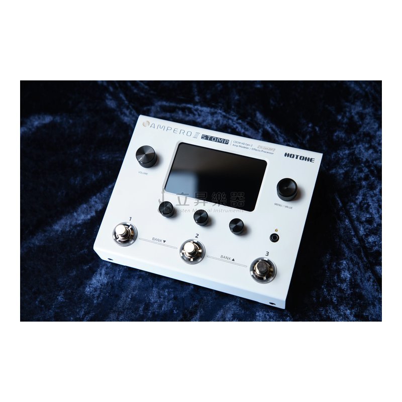Hotone Hotone Ampero II Stomp 雙效果鏈/三核心綜合效果器 8I/8O錄音介面功能 綜效 — 三峽效果器