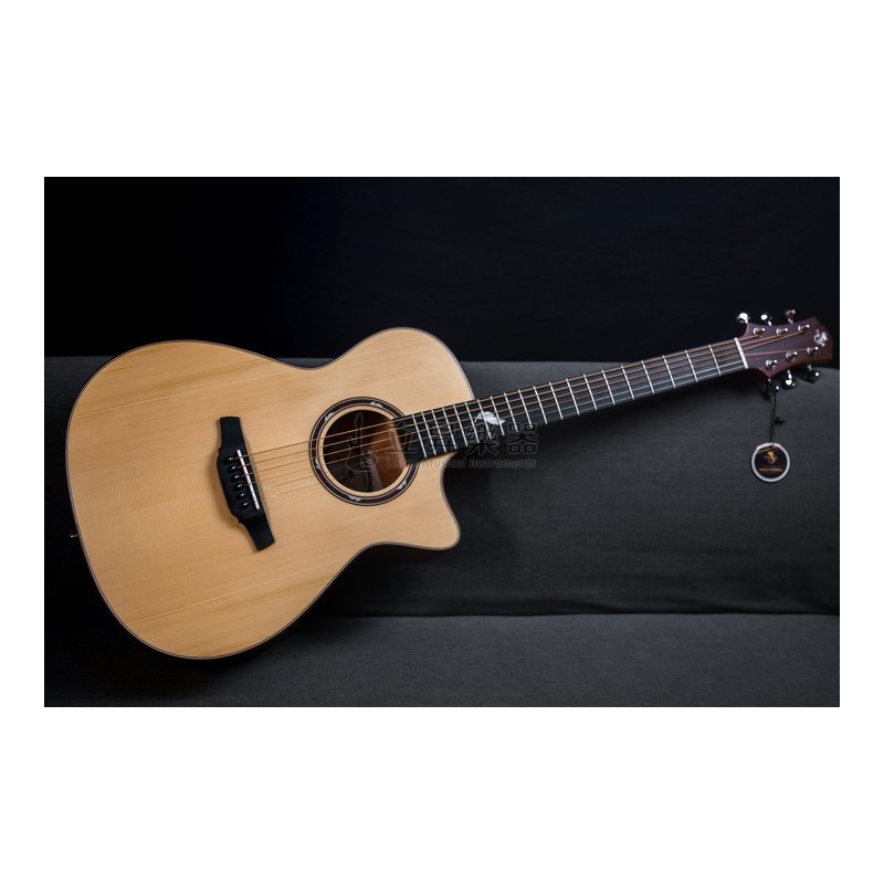 NAGA NAGA G-08OOC 風系列 伍伍慧代言 英格曼雲杉面板/沙比利側背 面單木吉他 40吋 OOC桶身缺角 附原廠厚琴袋 — 三峽木吉他 / 民謠吉他