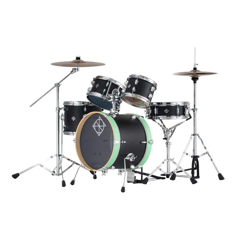 Dixon DIXON JET SET 旅行/宅練 鼓桶組（黑綠/藍白/藍黃） 不含銅鈸、架組及小鼓架 DXPD-J-PODJ516(BG/BW/BY) — 三峽鼓 / 打擊