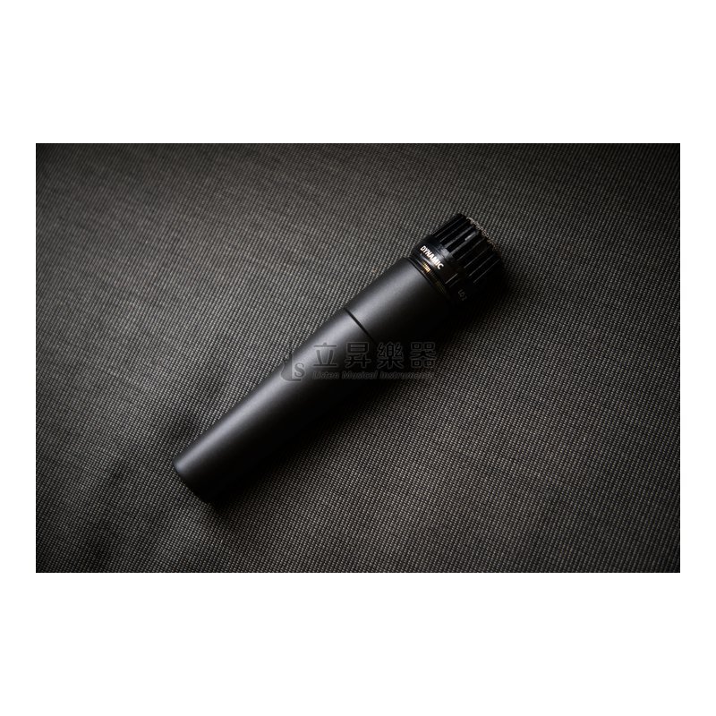 Shure SHURE SM57-LC-X 心型指向動圈式麥克風 樂器收音/鼓/音箱收音 附夾頭 — 三峽銅管樂器