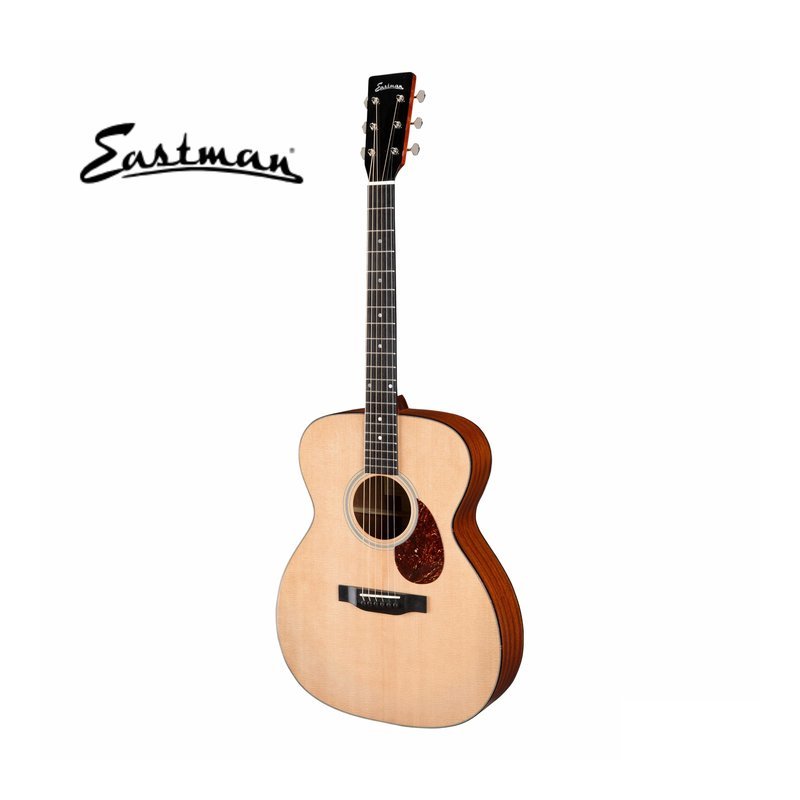 Eastman Eastman E1OM 原木色 全單板 民謠吉他/附原廠琴袋 — 三峽弦樂器