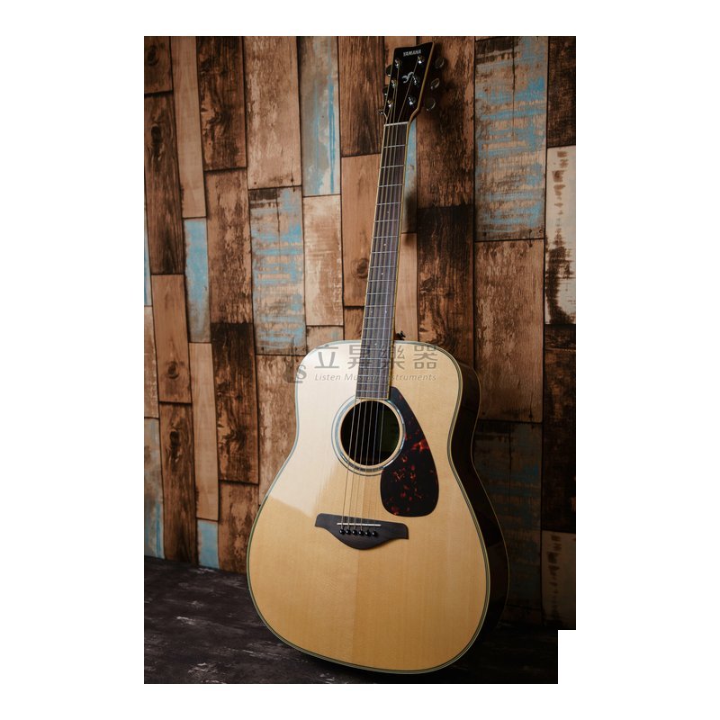 YAMAHA FG830 系列 雲杉木面單板 玫瑰木側背板 全新扇形音樑支撐設計 附原廠琴袋 ｜ NT 原木色 YAMAHA FG830 系列 雲杉木面單板 玫瑰木側背板 全新扇形音樑支撐設計 附原廠琴袋 ｜ NT 原木色 / TBS 菸草咖啡夕陽漸層色 — 三峽木吉他 / 民謠吉他