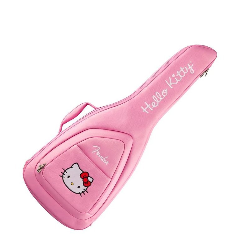 【預購限量聯名】Fender x Hello Kitty Pink Electric Guitar Gig Bag 聯名款電吉他琴袋 — 三峽吉他 / Bass