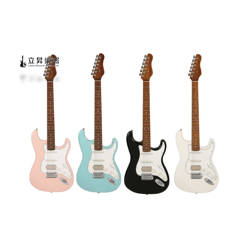 【多色可選】CORONA STANDARD PLUS SP22 Stratocaster 22格 烤楓木指板 附原廠厚袋 單單雙 兩點式 小搖座   BLK 黑色 【多色可選】CORONA STANDARD PLUS SP22 Stratocaster 22格 烤楓木指板 附原廠厚袋 單單雙 兩點式 小搖座 BLK 黑色 / OWT 奧林匹克白 / DHB 海豚藍 / SHP 貝殼粉紅 — 三峽吉他 / Bass