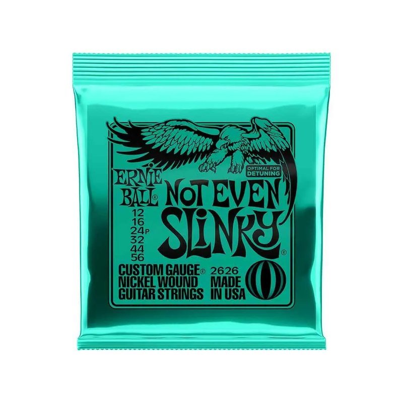 Ernie Ball Ernie Ball Not Even Slinky 2626 鎳纏繞 電吉他套弦 12-56 — 三峽木吉他 / 民謠吉他