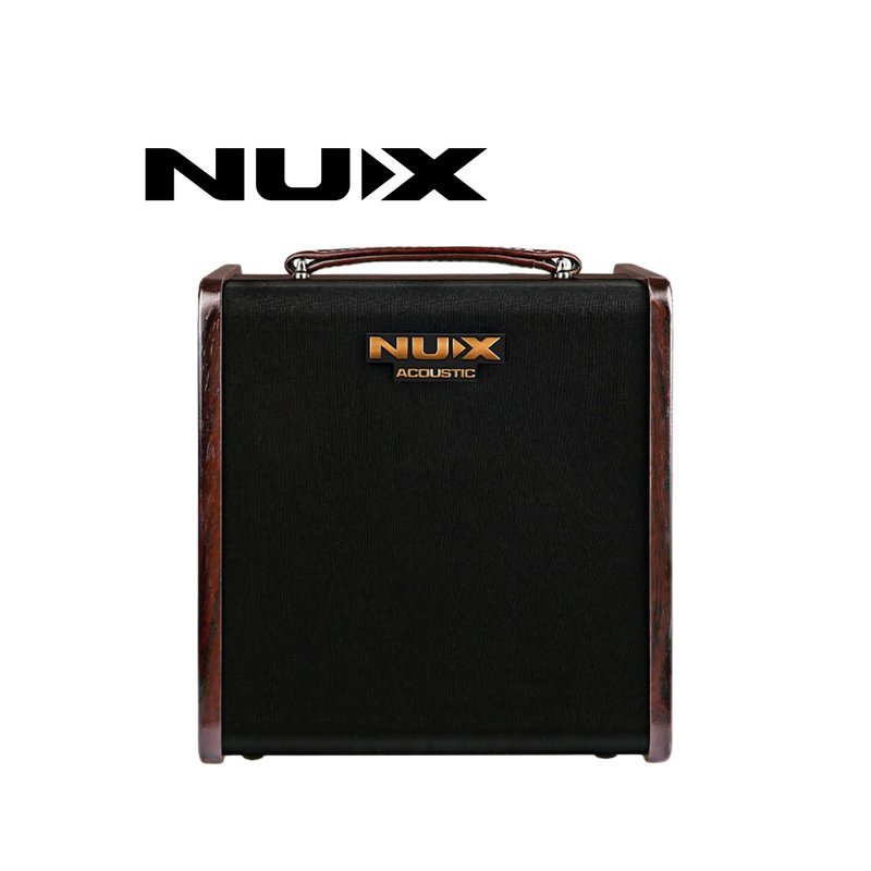 NUX NUX StagemanII AC-80 80瓦 木吉他音箱 藍芽APP控制 內建LOOP和鼓機 附NMP-2切換踏板 — 三峽木吉他 / 民謠吉他