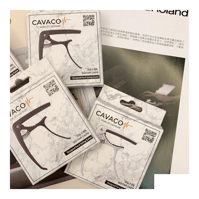 CAVACO CAVACO 二合一吉他移調夾 可拔弦栓 移調夾 CG-3 — 三峽木吉他 / 民謠吉他