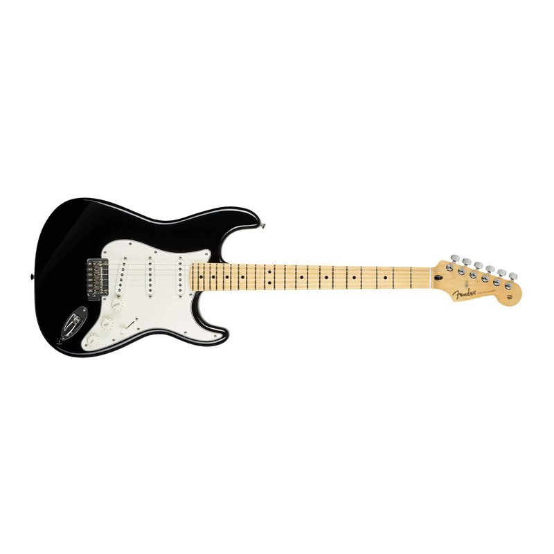 Fender Fender Player Stratocaster MN BLK 單單單 小搖座電吉他 楓木指板 黑色 墨廠 送防潑水琴袋 — 三峽木吉他 / 民謠吉他