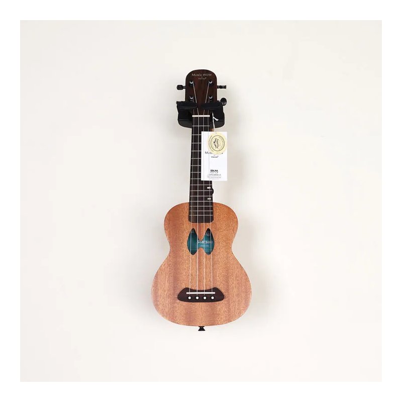 星臣 Music WOW/Starsun USM21-NS 桃花心木面單 烏克麗麗 原木色 — 三峽烏克麗麗