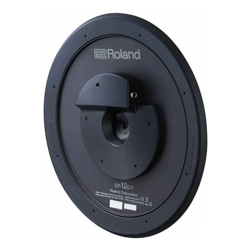 Roland 新款薄型打擊板 Roland CY-12C-T 電子銅鈸 Cymbal Crash 12吋 CRASH電子鈸 CY 12C — 三峽鼓 / 打擊