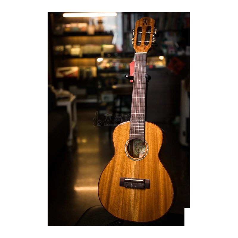 aNueNue aNueNue aNN-AC30 桃花心木全單板 綠貝殼鑲嵌 23吋 原聲款 烏克麗麗(附專屬夏威夷深海藍琴袋) — 三峽烏克麗麗