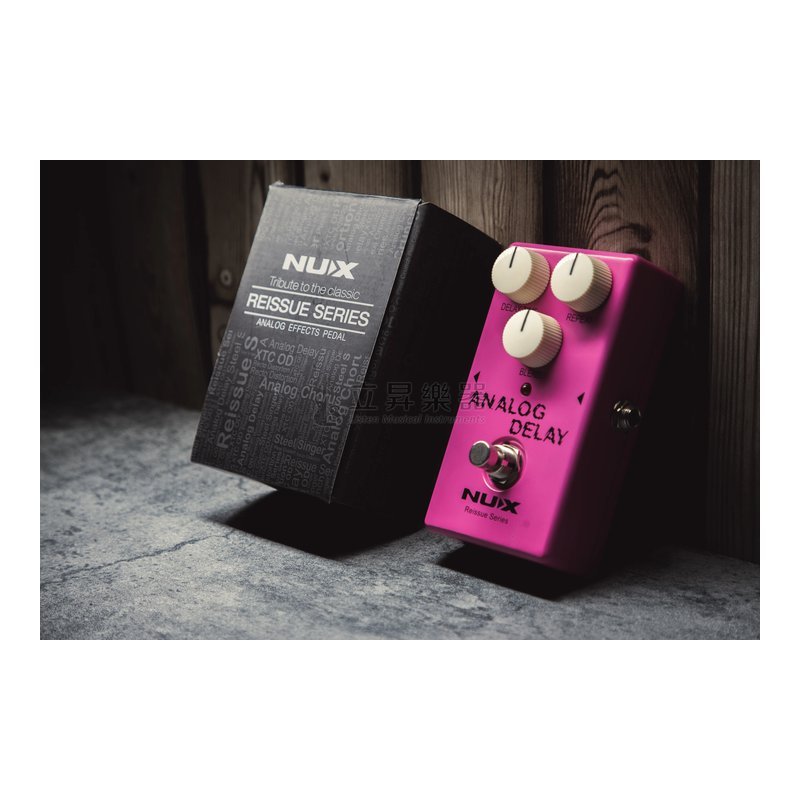 NUX NUX Analog Delay 類比延遲效果器 (購買即搭贈 Prefox 捲弦器) — 三峽效果器