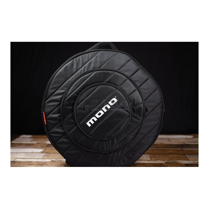 MONO MONO M80系列 銅鈸袋 防刮耐磨防潑水 M80-CY22-BLK 黑色 Cymbal BAG 5層獨立夾層 — 三峽鼓 / 打擊