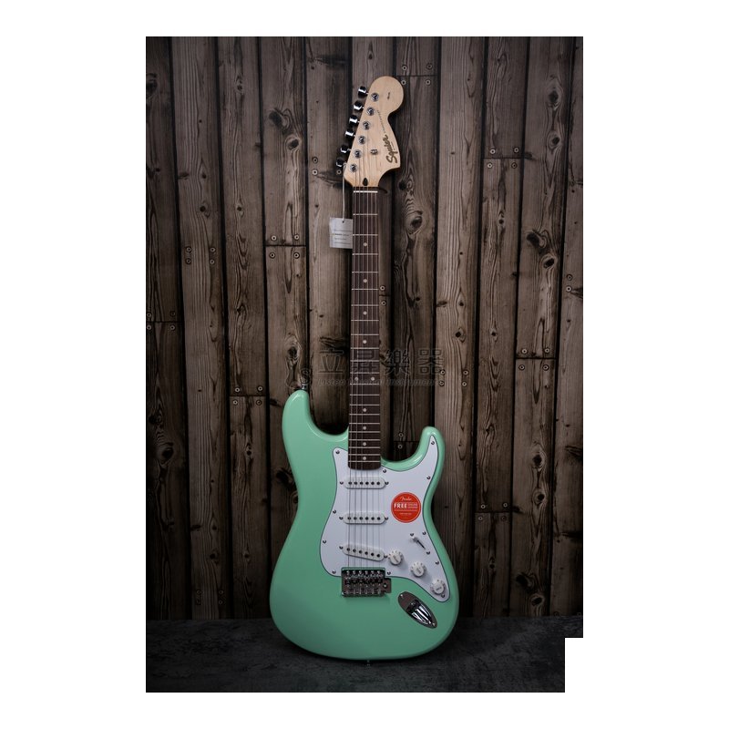 Fender Fender Squier Affinity Stratocaster LRL SFG 月桂木指板 小搖座 衝浪綠 單單單 Fender副廠 — 三峽電吉他