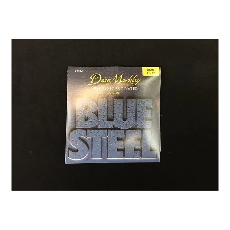 Blue Dean Markley Blue Steel 冷凍弦 11-52 民謠吉他弦 木吉他弦 #2034 — 三峽木吉他 / 民謠吉他