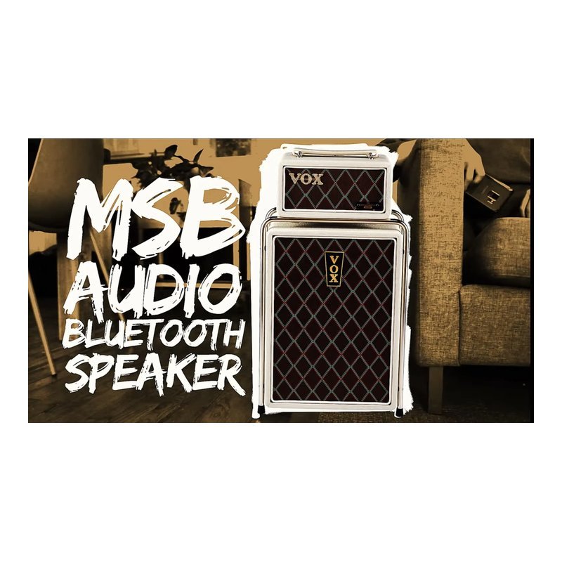 VOX VOX MSB50 Audio 50瓦 電吉他音箱 藍牙音箱 MINI SUPERBEETLE 經典黑/象牙白 贈 Vox Amplug2 — 三峽木吉他 / 民謠吉他