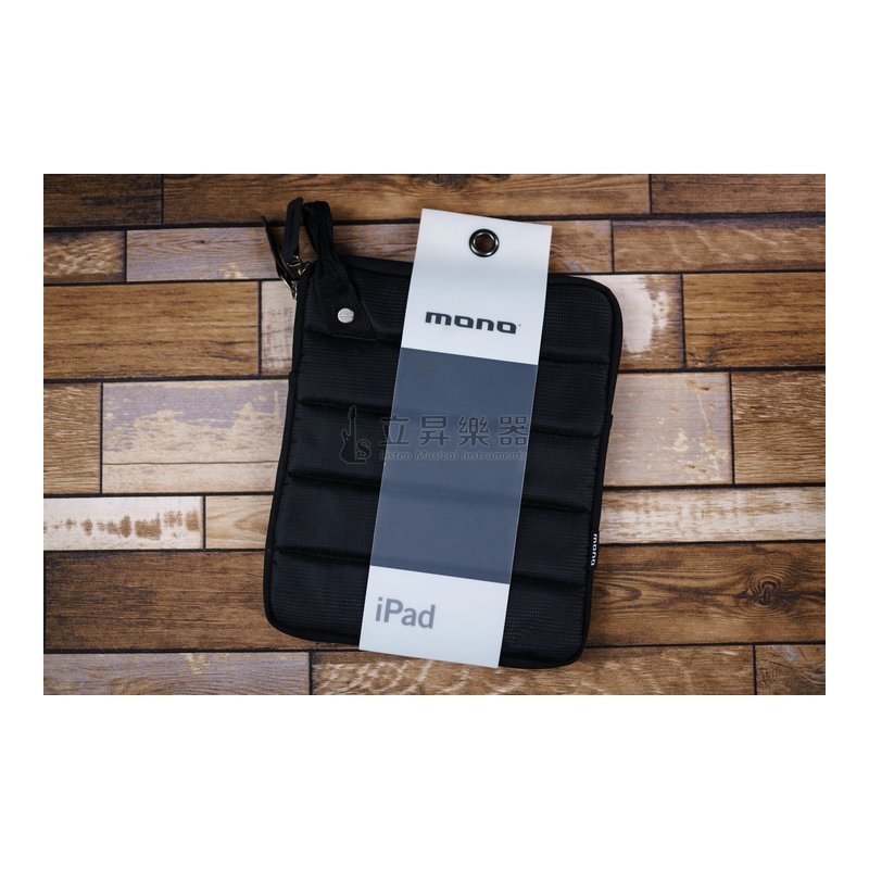 MONO MONO iPad 收納袋 CVL-LPD-BLK iPad袋 平板袋 適用9.7吋以下 27.9 x 2.5 x 22.9 cm — 三峽音響 / 音箱