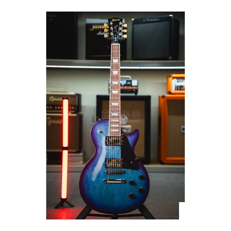 Gibson Gibson Les Paul Studio 藍莓漸層 Blueberry Burst 電吉他 附原廠Soft Case 皮革軟袋、琴布、背帶 — 三峽木吉他 / 民謠吉他