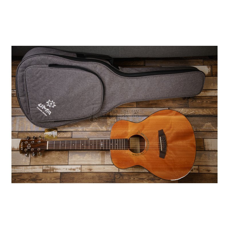 Uma K1M-MINI 全奧古曼 面單 36吋 面單板 旅行吉他 小吉他 K1M MINI 附原廠厚袋 — 三峽吉他 / Bass