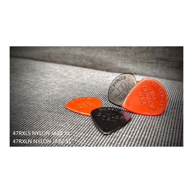 Dunlop Dunlop JDGP-47RXLN JDGP-47RXLS Jazz III XL 紅/黑 Pick — 三峽Pick