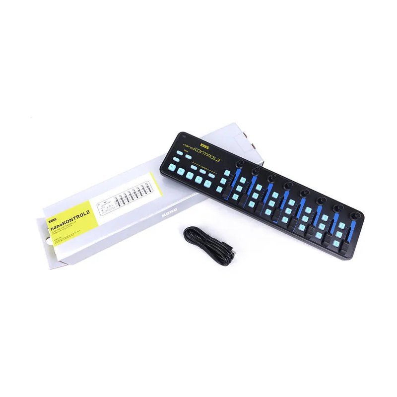 KORG KORG NANOKONTROL2 BLYL 最新二代 MIDI 控制器 藍黃 限量款 — 三峽電鋼琴 / 鍵盤