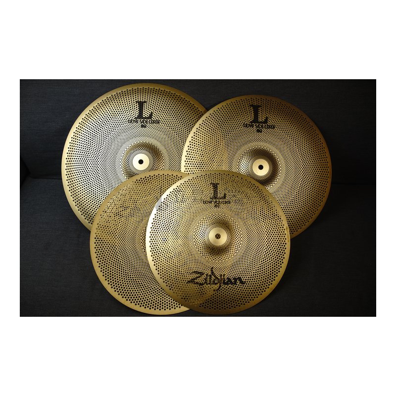 Zildjian Zildjian LV468 L80系列靜音銅鈸組 四片組 (14" HiHats*2、16" Crash、18" Crash Ride) — 三峽鼓 / 打擊
