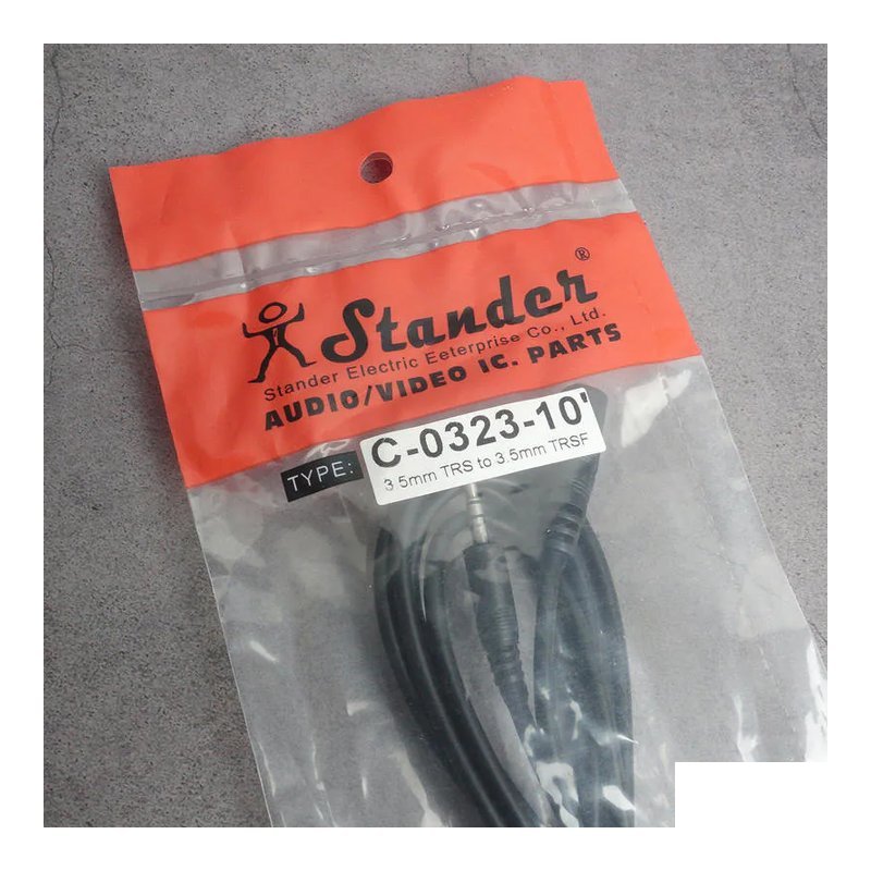 Stander Stander C-0323 耳機連接線 加長音源線 可加長耳機線的延長線【1.5M／3M】 — 三峽音響 / 音箱