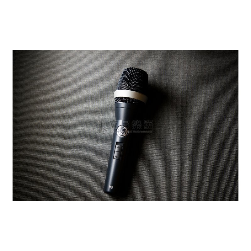 AKG AKG D5S 專業級 錄音 舞台 人聲 動圈式麥克風 超心型指向 附夾頭 — 三峽麥克風