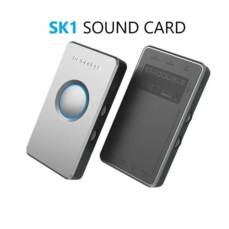DOUBLE DOUBLE SK1 智能直播聲卡 手機直播/內錄 — 三峽麥克風