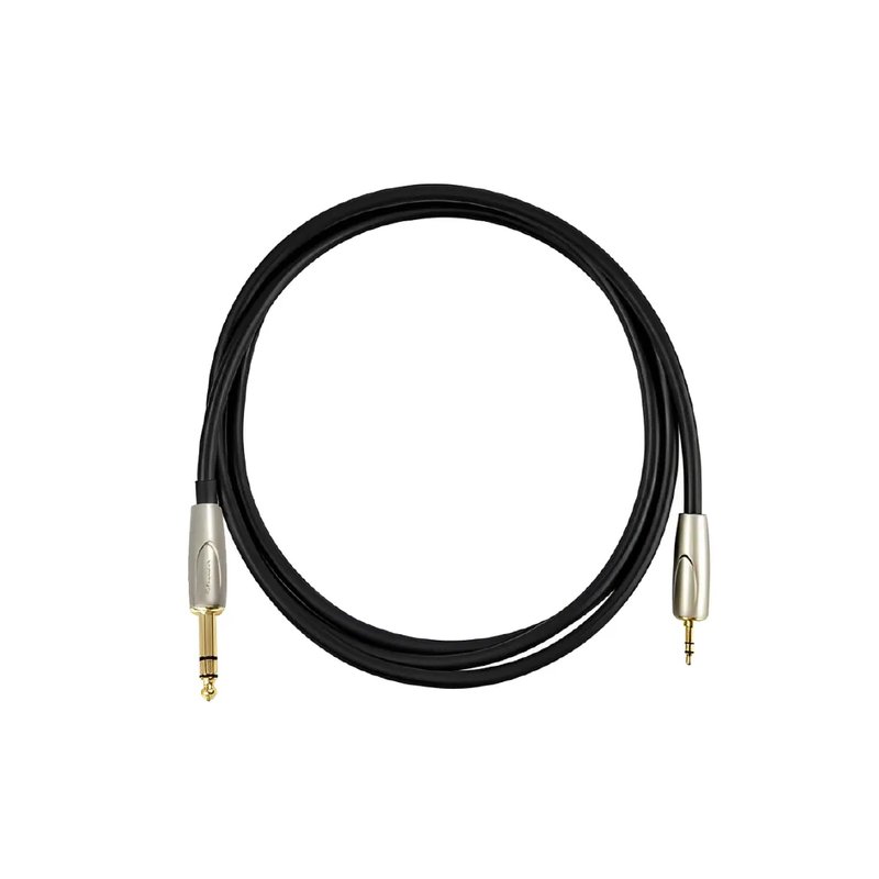 台灣品牌 台灣品牌 / C223 訊號線 TRS- TRS(2m) (3.5mm-6.5mm)(3.5mm-6.3mm) — 三峽配件 / 週邊