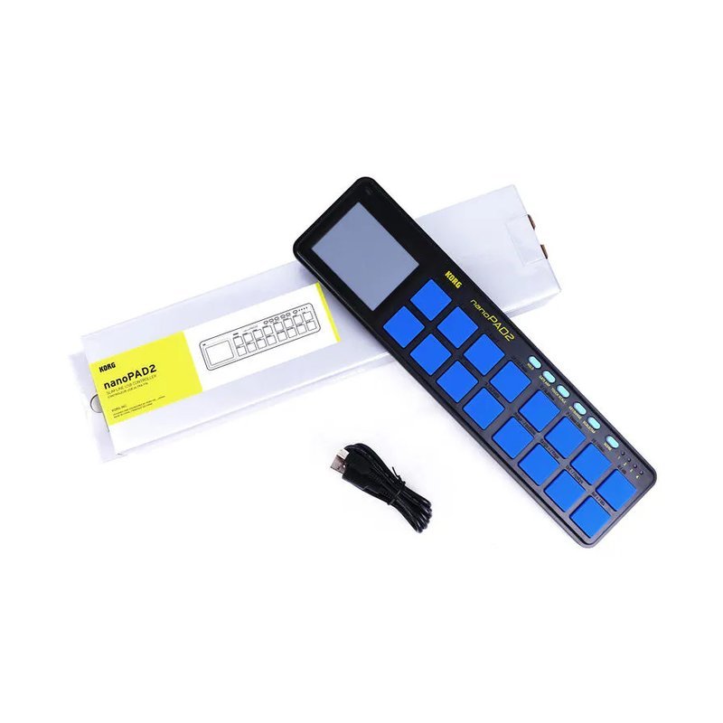 KORG KORG NANOPAD2 BLYL 最新二代 MIDI 控制器 藍黃 限量款 — 三峽電鋼琴 / 鍵盤