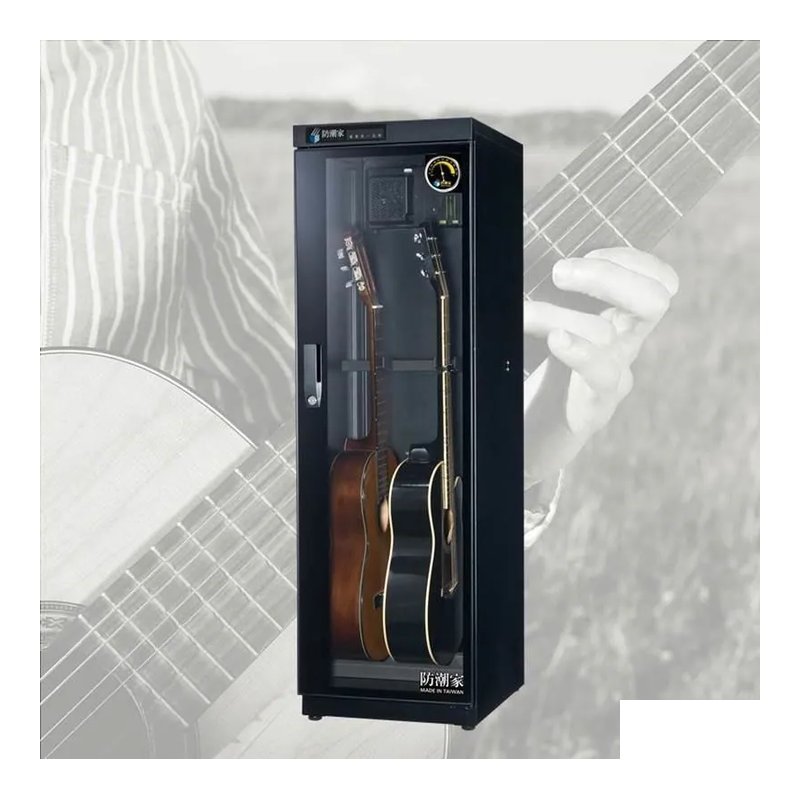 防潮家 FD-215EG 吉他防潮箱 215L 精密高級濕度表 — 三峽烏克麗麗