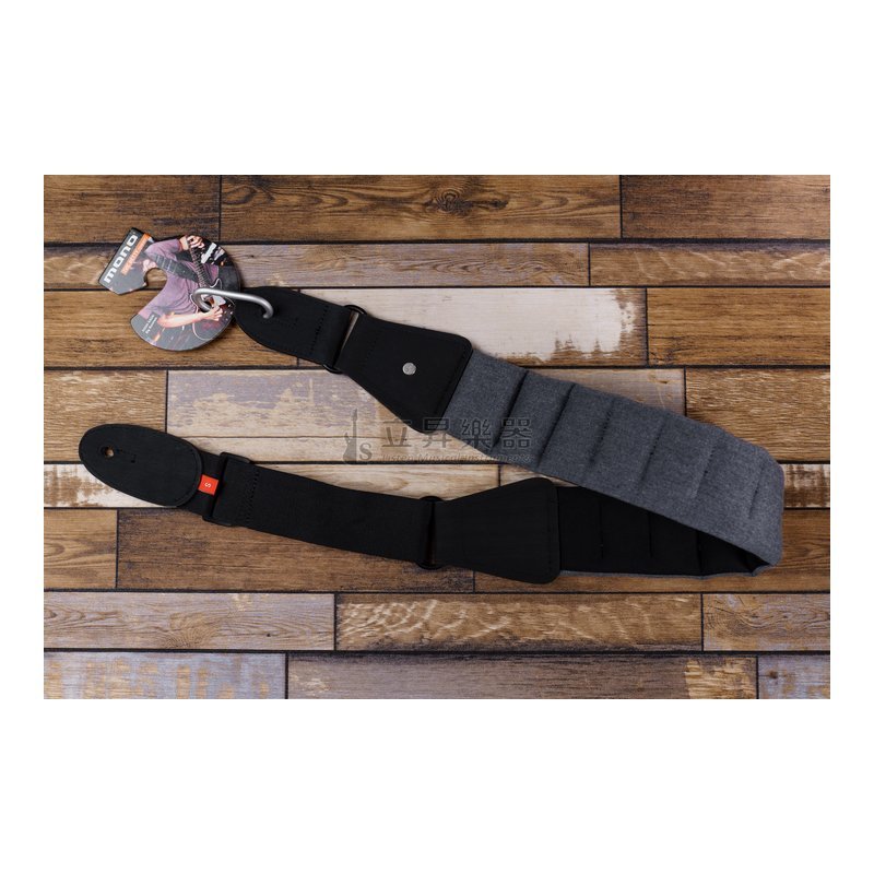 MONO MONO M80 吉他背帶 M80-BTY-ASH-S 灰色 短版 輕量材質 Betty Strap 減壓 — 三峽琴袋 / 琴盒