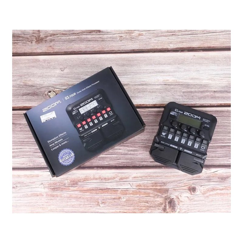 Zoom ZOOM G1 FOUR 吉他 綜合效果器 吉他入門 效果器 — 三峽吉他 / Bass