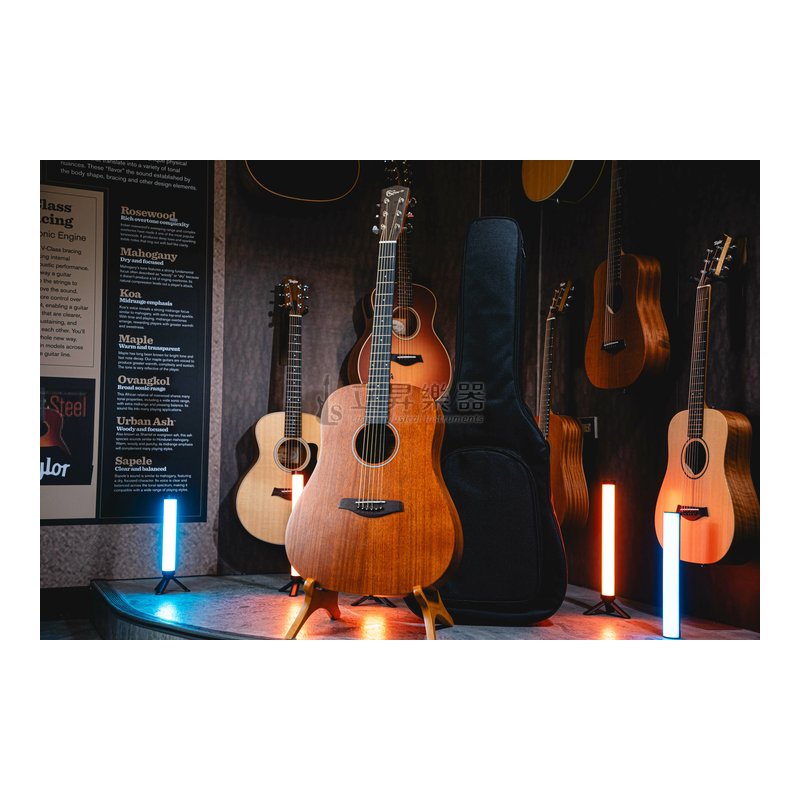 PlayEnjoy 享彈 D2 41吋 窄肩D桶 全桃花心木合板 Fret圓導角 附10mm厚琴袋 — 三峽配件 / 週邊