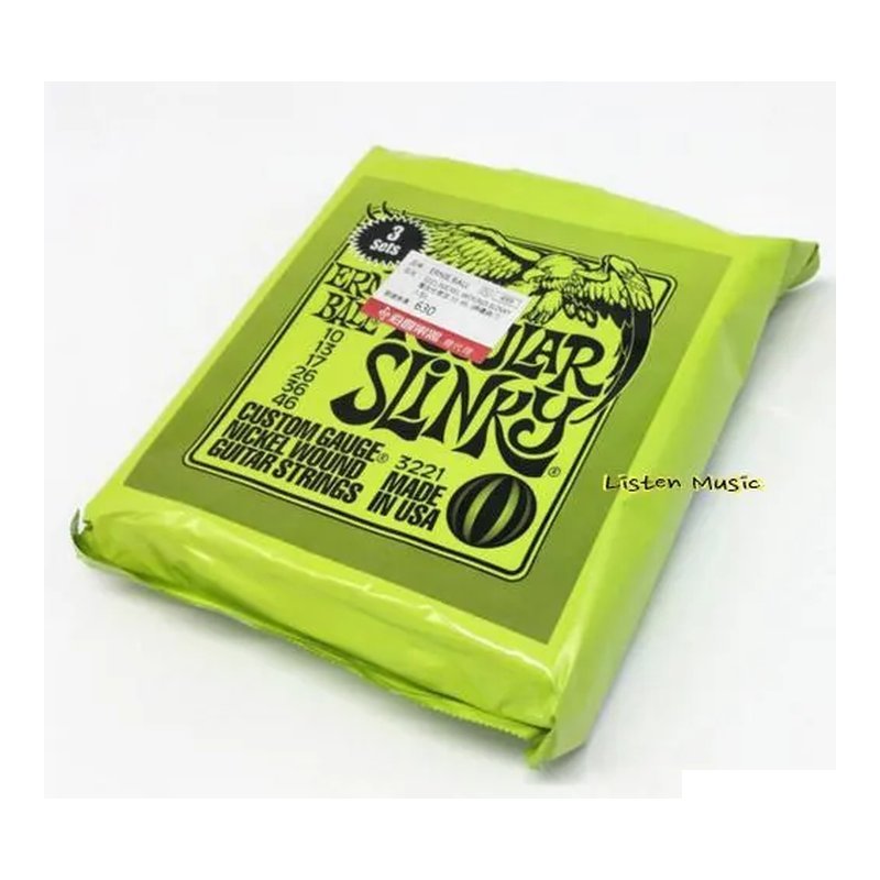 ERNIE ERNIE BALL 3221 (10-46) RPS 弦尾端強化電吉他弦 — 三峽電吉他