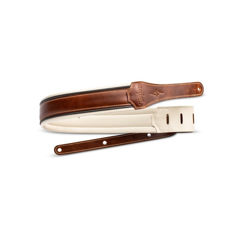 Taylor Taylor 背帶 皮革吉他背帶 400 系列 Cordovan TLOP-4106-25 — 三峽木吉他 / 民謠吉他