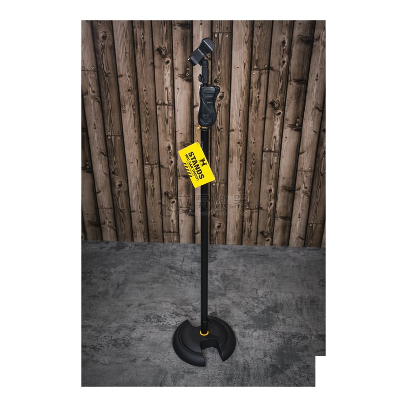 Hercules HERCULES MS201B 直立式 油壓麥克風架 (含MIC夾頭) — 三峽麥克風