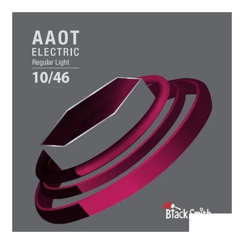 電吉他弦 Black Smith AASW-1046 碳纖維 AAOT厚包膜 不鏽鋼 包膜弦 — 三峽吉他 / Bass