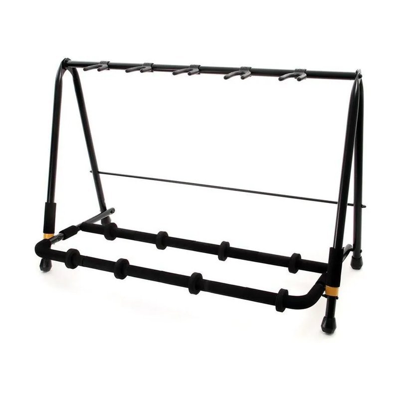 Hercules HERCULES 海克力斯 GS525B 五支置放型吉他架 吉他展示架 貝斯架 — 三峽貝斯