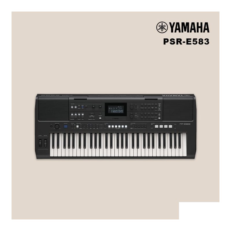 Yamaha YAMAHA 山葉 PSR-E583 61鍵 表演型 電子琴 PSRE583 — 三峽電鋼琴 / 鍵盤