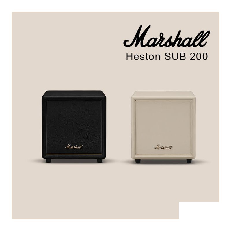 Marshall Marshall Heston SUB 200 藍牙 音響 家庭劇院 聲霸 重低音 — 三峽音響 / 音箱