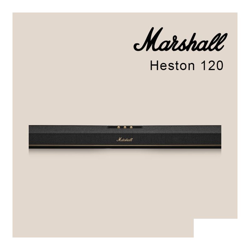 Marshall Marshall Heston 120 藍牙音響 家庭劇院 聲霸 杜比全景聲 — 三峽音響 / 音箱