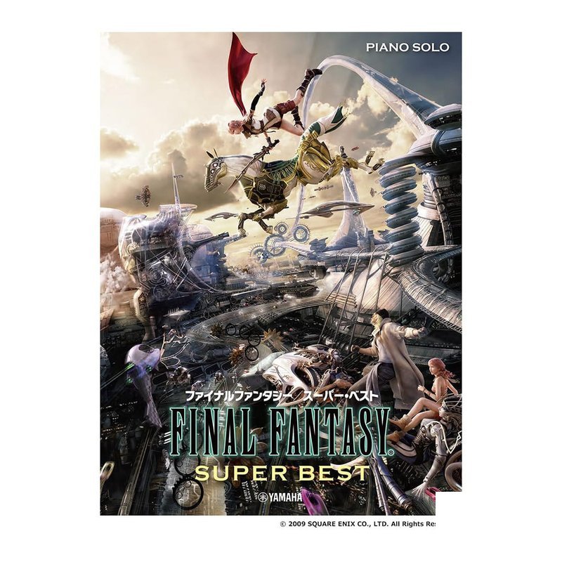 鋼琴譜 115994 Final Fantasy 最終幻想/超級精選鋼琴獨奏（鋼琴獨奏） — 三峽鍵盤 / 鋼琴