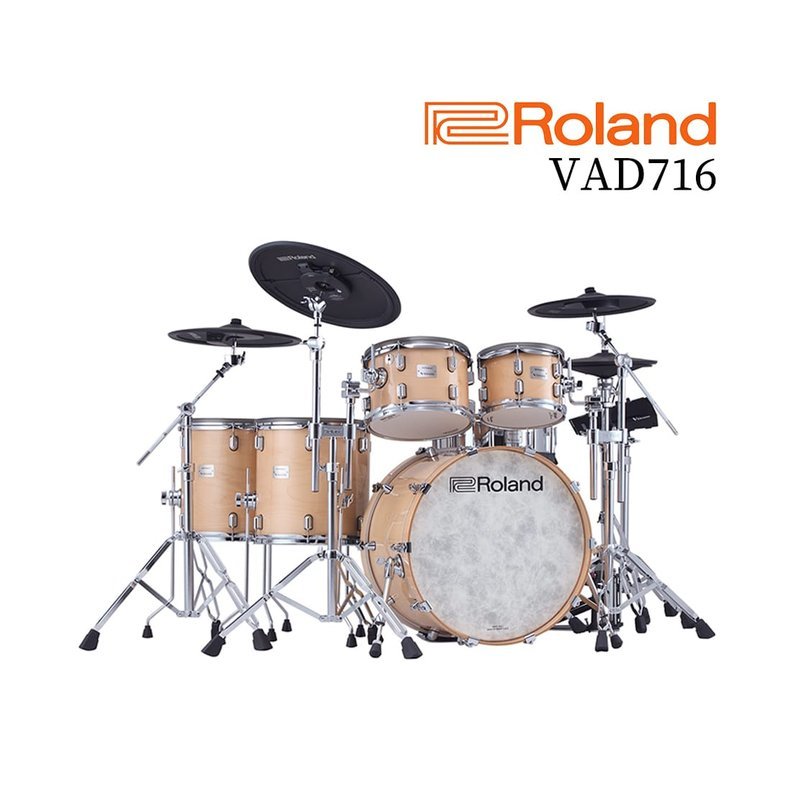 Roland ROLAND VAD716 電子鼓 附鼓棒/鼓椅/鼓毯 保固兩年 — 三峽鼓 / 打擊