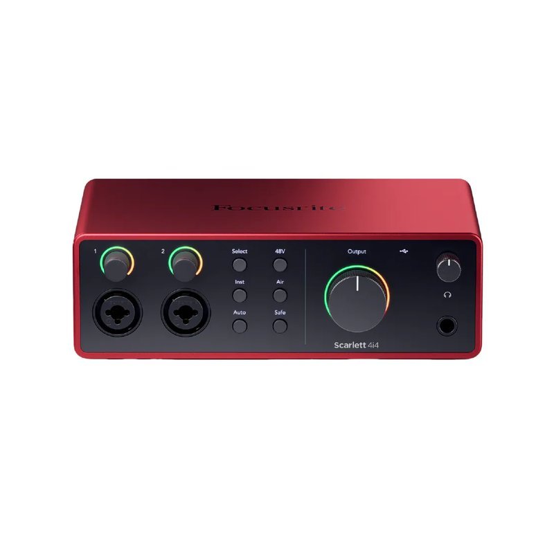 Focusrite Focusrite / Scarlett 4i4 USB錄音介面(4代)(iOS可用)台灣代理公司貨 — 三峽錄音