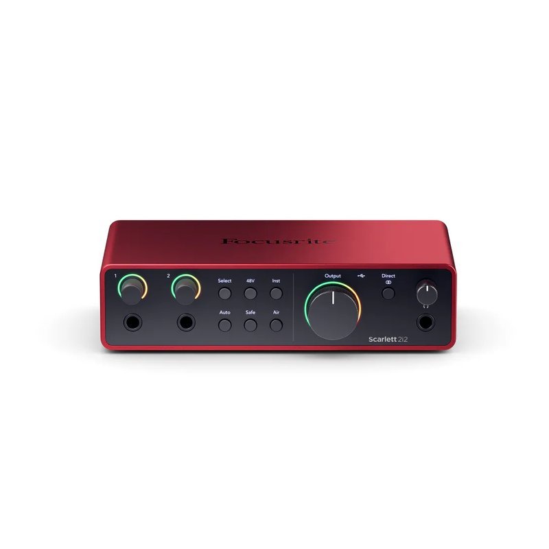 Focusrite Focusrite / Scarlett 2i2 USB錄音介面&套組(4代)(iOS可用)台灣代理公司貨 — 三峽錄音